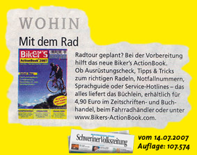 Schweriner Volkszeitung: Wohin - mit dem Rad